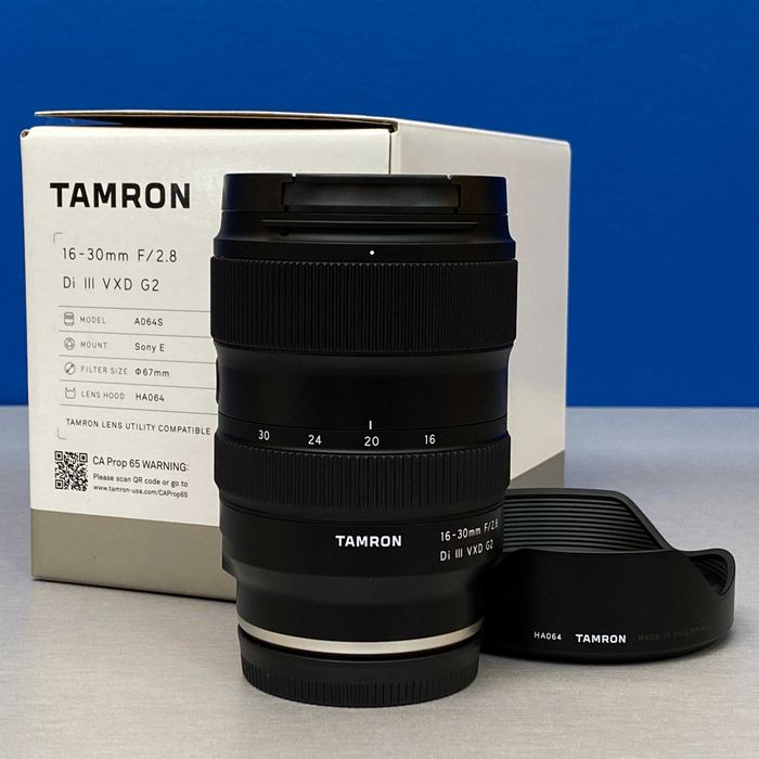 Tamron 16-30mm f/2.8 Di III VXD G2 (Sony FE) - 5 ANOS DE GARANTIA