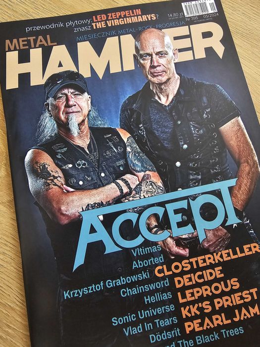 Metal Hammer 395 5/2024 - Accept, Closterkeller, Deicide, Pearl Jam
