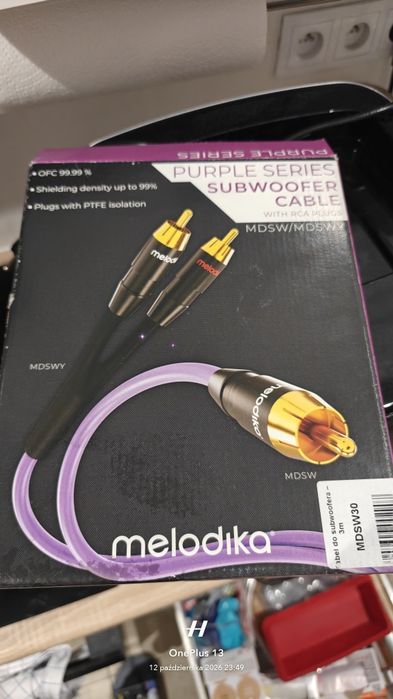 Kabel Melodika MDSW30 3 metry .Seria Purple
