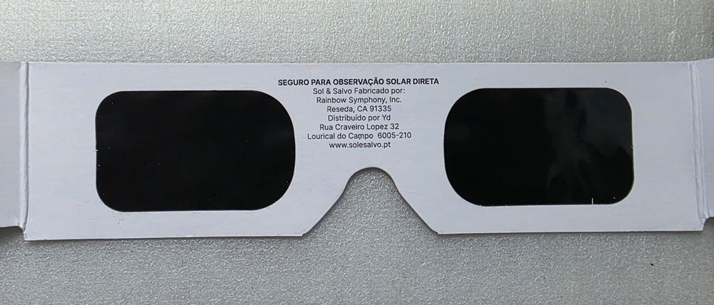 Óculos para Eclipse