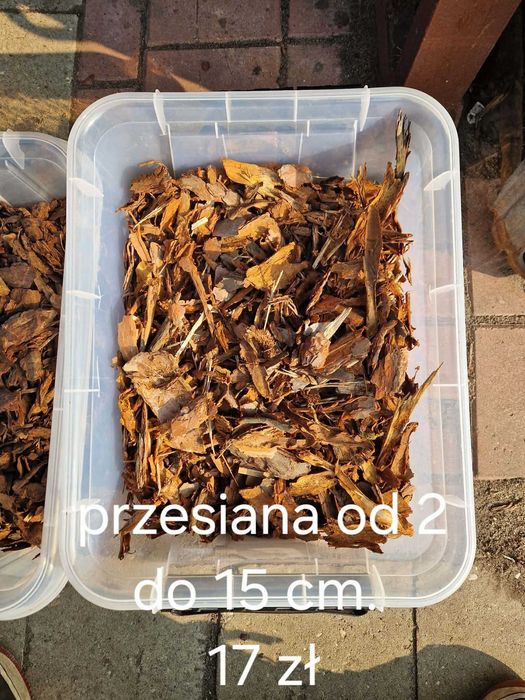 kora sosnowa pakowana w worki 80 litrów