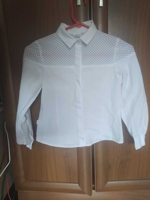 Блузка с длинным рукавом на р.134