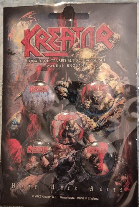 Band Button Badge Set