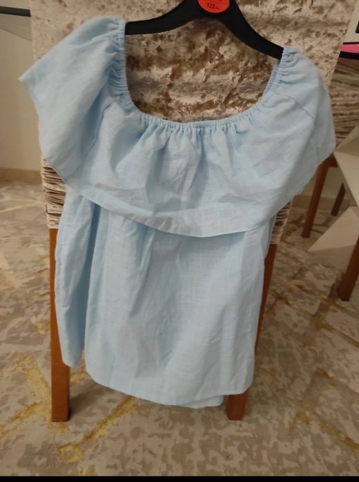 Blusa ombros descaídos nova