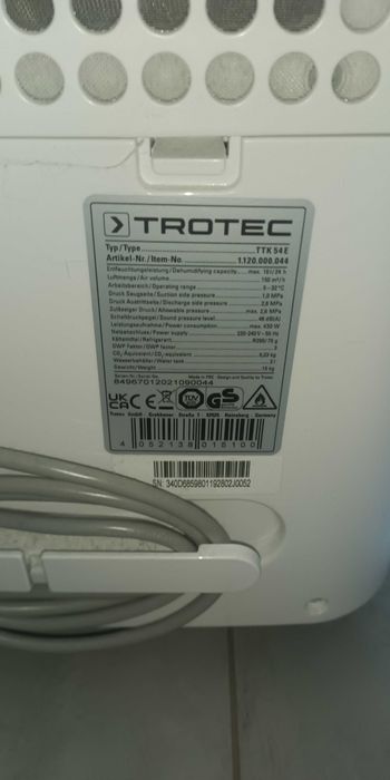 Osuszacz powietrza Trotec TTK54E