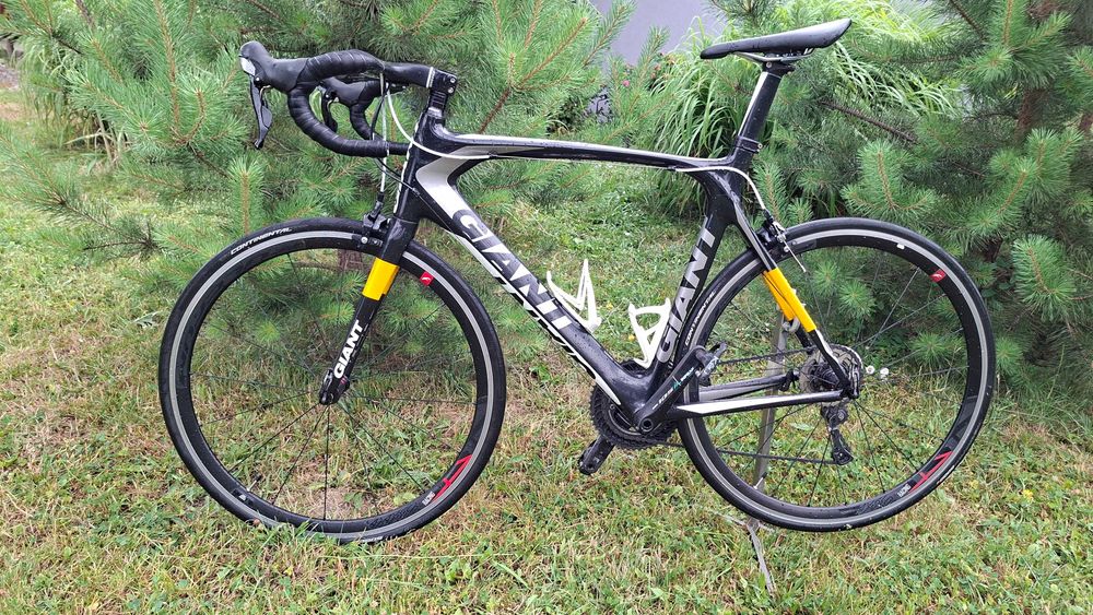 Giant TCR Advanced 1 Compact Road Desingn pomiar mocy