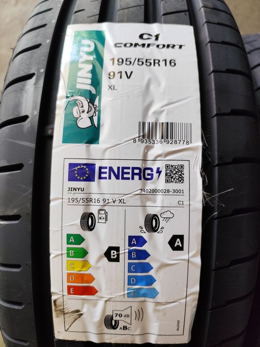 Pneus 195/55r16  91V  Jinyu Novos
