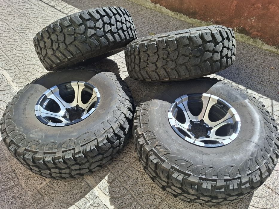 Jantes Dick cepek + pneus 35 12.5 15