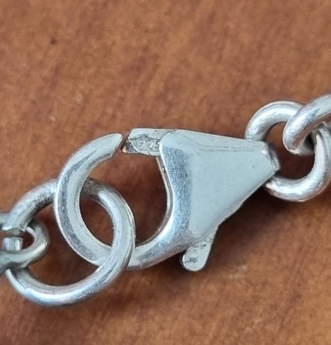 Korale z ametystów 925