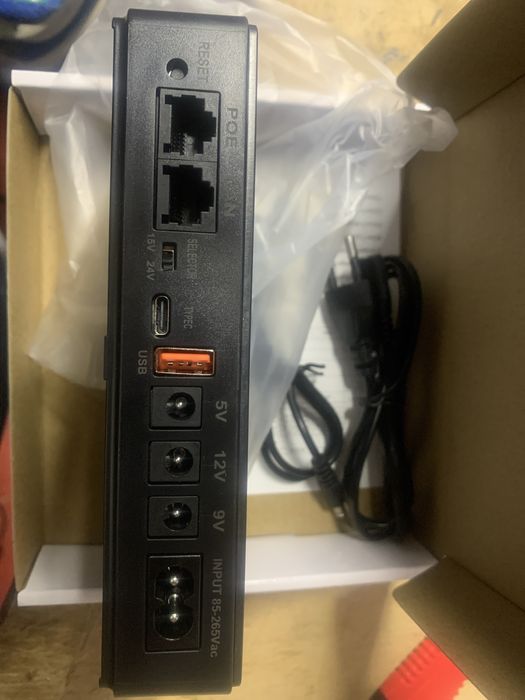 UPS Бесперебойник для роутера UPS WI-Fi 12V/9V/5v,