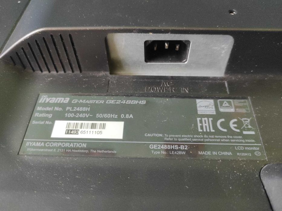 Iiyama G-Master GE2488HS Black Hawk 24" LED