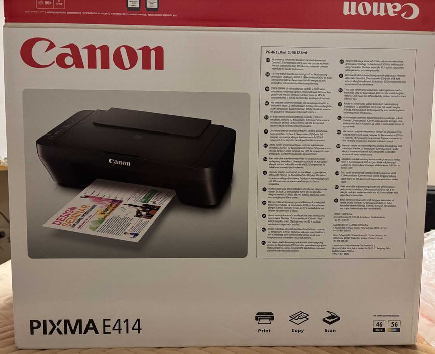 Продам принтер CANON PIXMA E414
