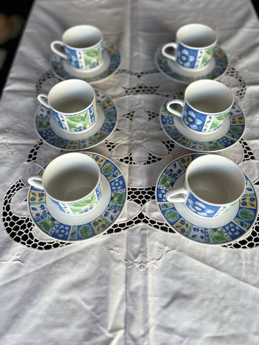 Conjunto de 6 chavenas de chá503002736111144961