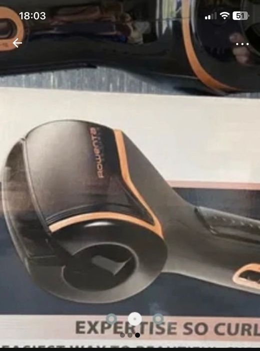 Máquina de fazer caracóis ROWENTA
