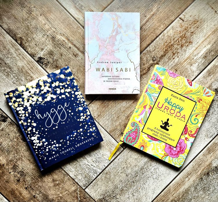 Zestaw hygge, Wabi Sabi, Joga- Spokój, Uważność, Balans + Gratis