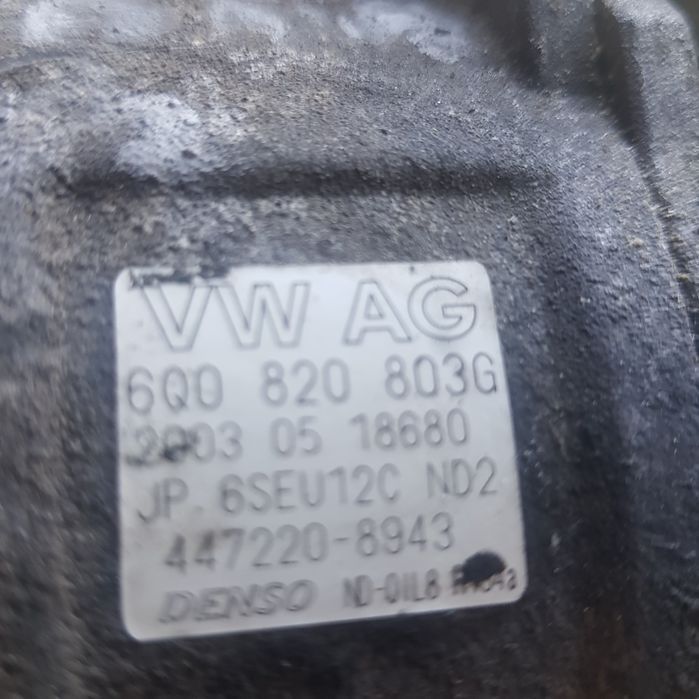 Pompa sprezarka klimatyzacji vw polo skoda Fabia seat ibiza sprawna