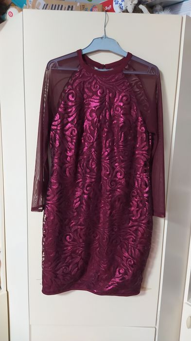 Elegancka sukienka L /XL Cekiny