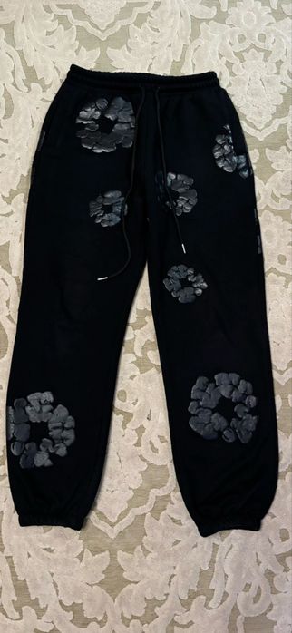 nocta чорна кофта, штани denim tears чорні