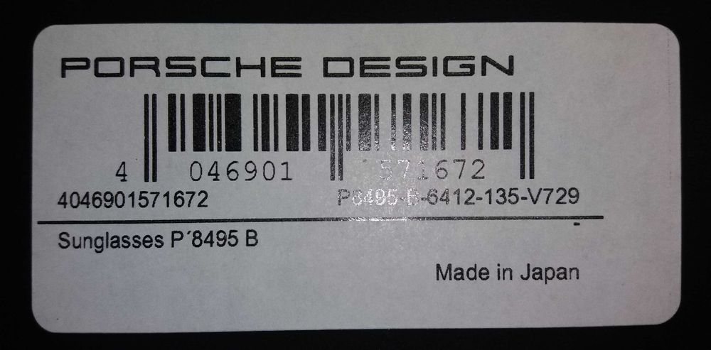 Okulary Porsche Design EYEWEAR P'8495B