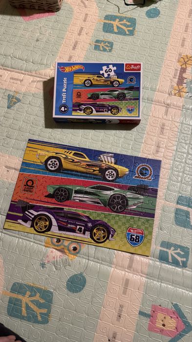 Пазли хот вілс та Емоціі головоломка 4-5 лет