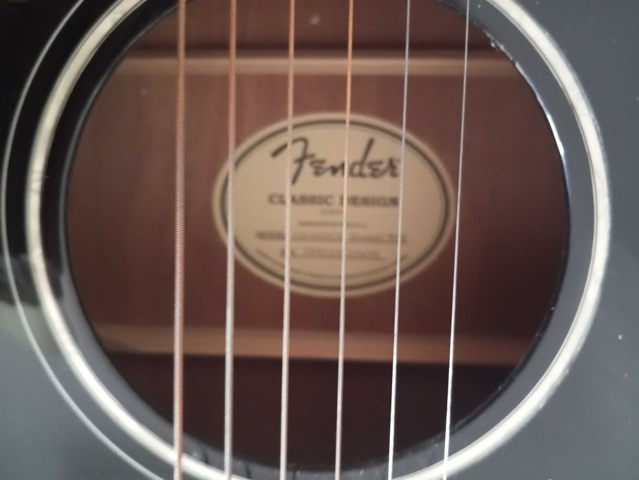 Vendo Guitarra Eletroacústica Fender CD 60SCE como Nova