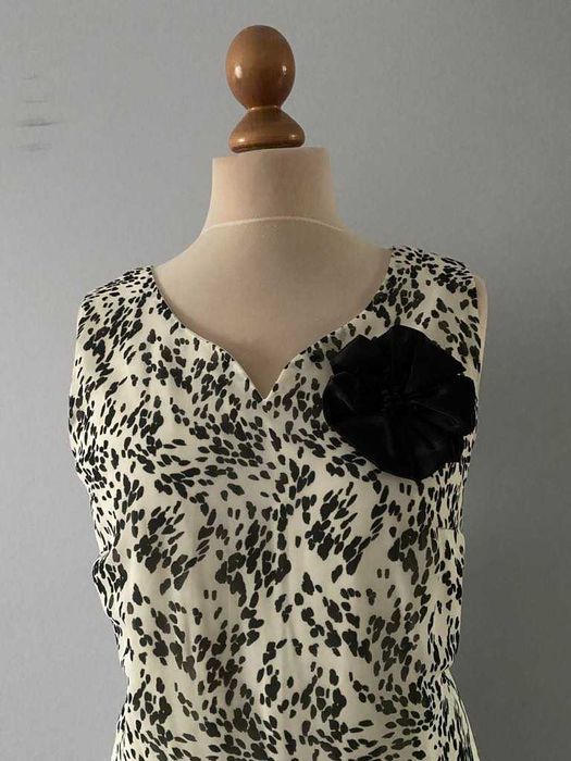 Bonmarche sukienka letnia maxi panterka 16