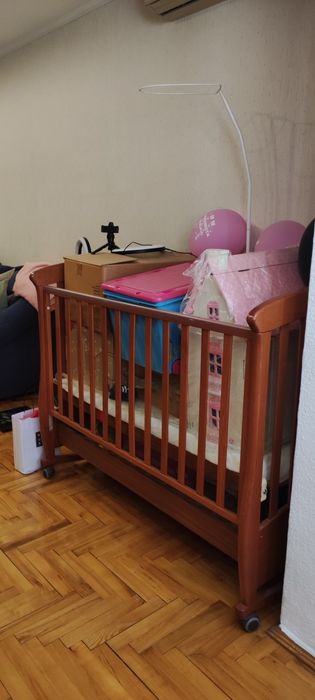 Детская кроватка Baby ITALIA матрац в подарок!