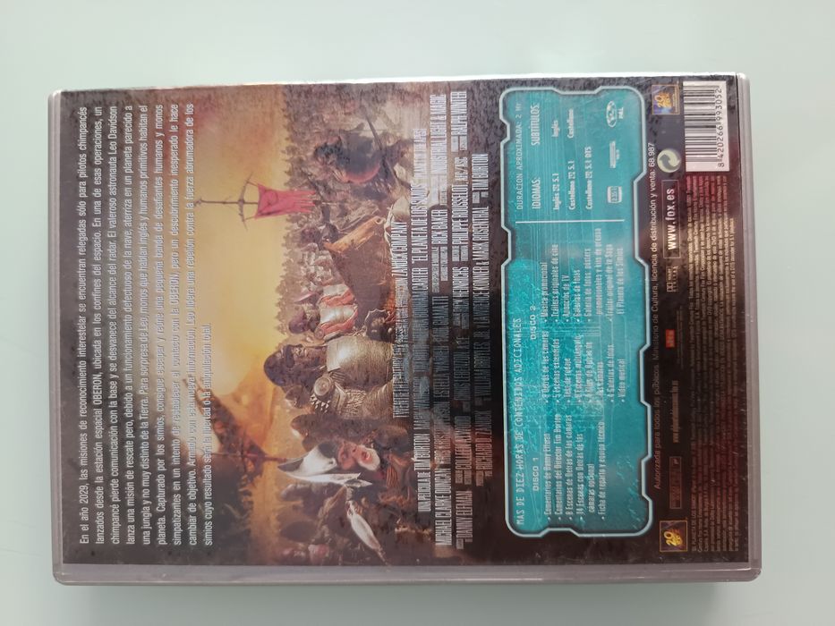 DVD planeta dos macacos