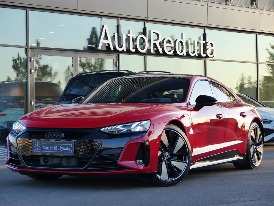 Audi RS e-tron GT 598KM Audi Exclusive Carbon Matrix LED Salon Oś skrętna PL VAT 23%