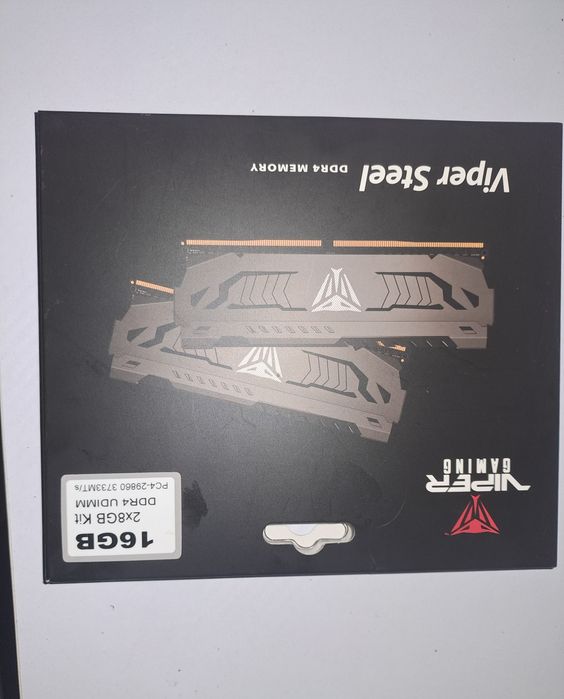 Viper steel ddr4 2x8gb 3733mhz