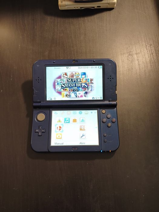 New nintendo 3ds XL Azul