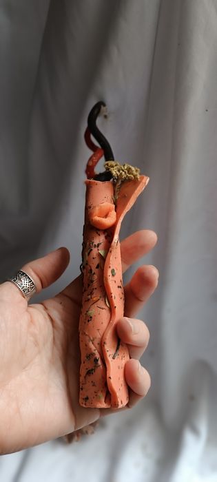 Програмні свічки з травами.