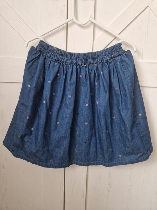 Spódniczka dżinsowa r. 140