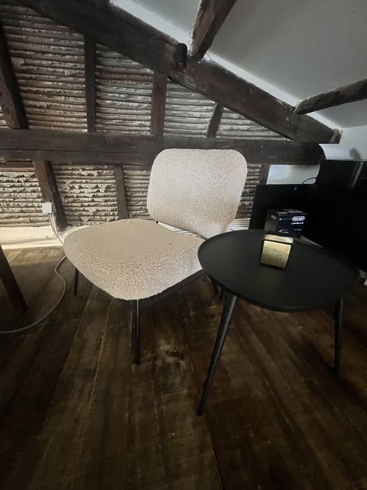 Poltrona lã branco area store