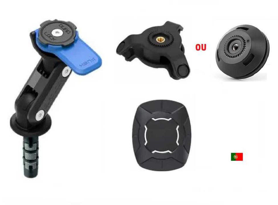 Suporte telemóvel Quad Lock Mesa Direcção (NOVIDADE)