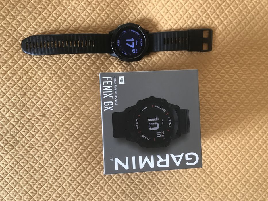 Relogio Garmin 6X Pro original caixa e documentos