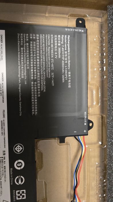 Original Battery for Lenovo L14M2P2164738742339202121