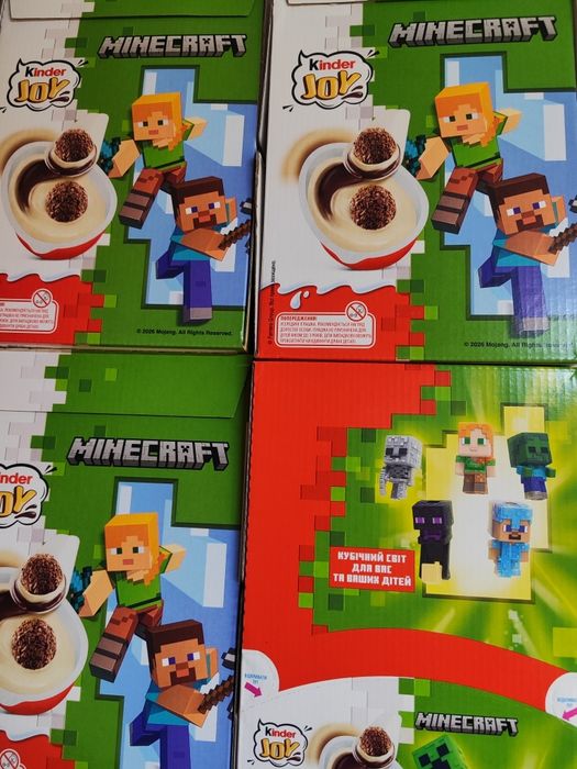 Minecraft kinder joy Кіндер Джой майнкрафт