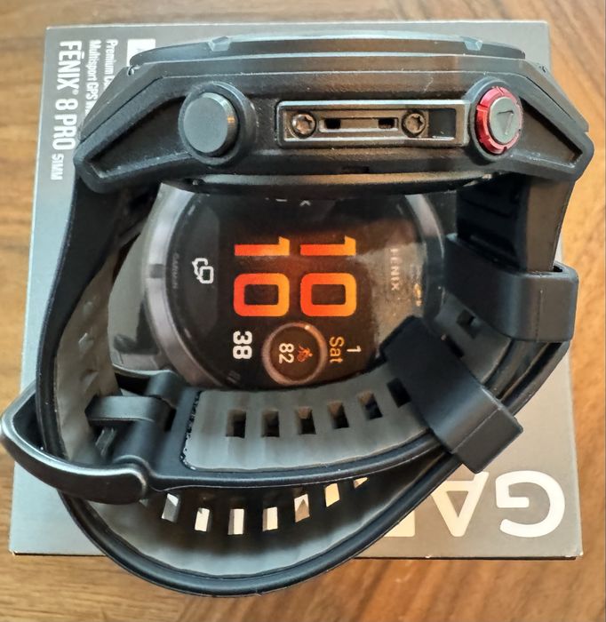 Garmin fēnix 8 Pro 51 mm AMOLED Sapphire Carbon grey DLC titanium, model 010-03199-01. GWARANCJA!