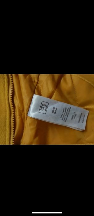 Orsay musztardowa kurtka budrysówka/ płaszcz damski rozmiar M