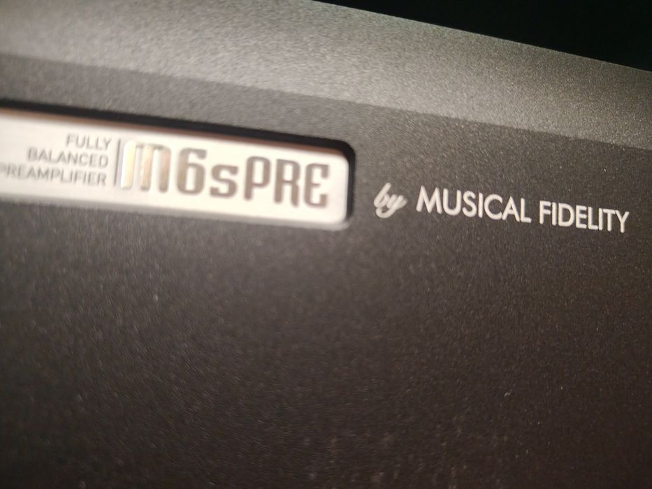 2x Musical Fidelity końcówka mocy M6s PRX i  M6s PRE Przedwzmacniacz stan tip top jak nowy