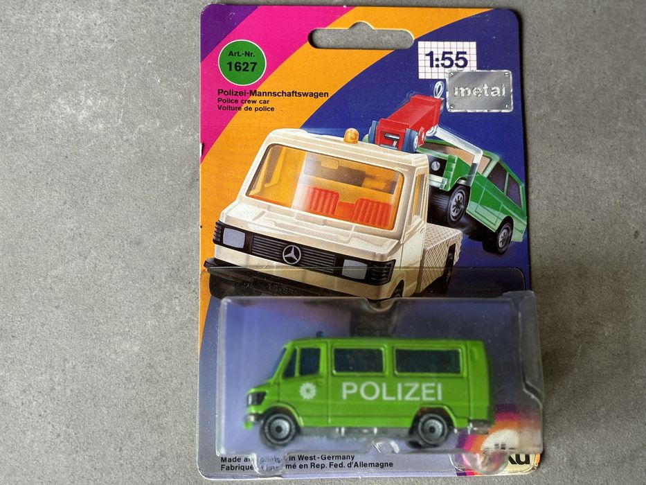 Model Resorak Siku Mercedes 208 Kaczka Polizei made in Germany