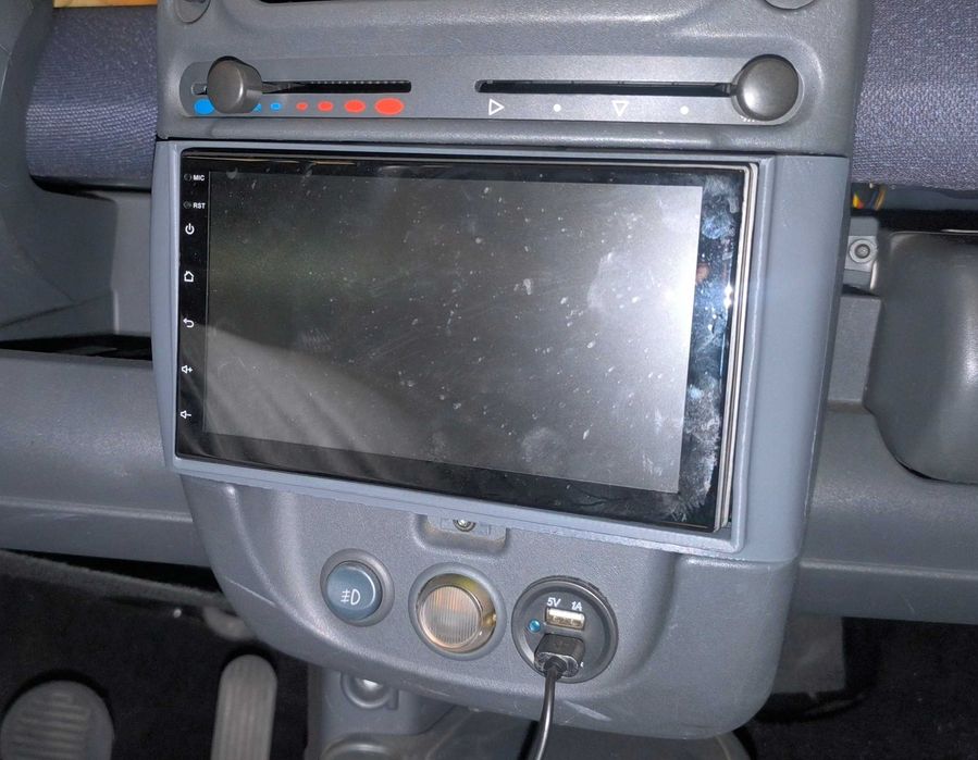 Moldura aro 2din  Radio Smart Fortwo 450 Promoção