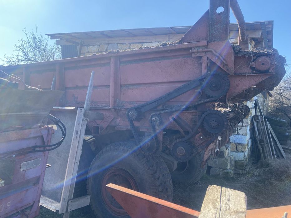 Причіп ПРТ-7 розкидувач транспортерний