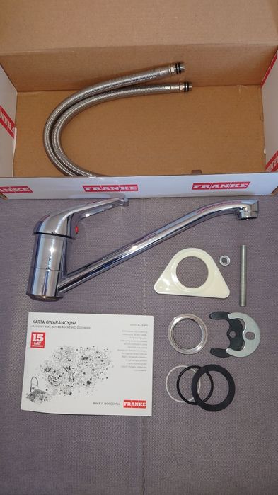 Nowa bateria kuchenna Franke Narew 35 plus spout - chrom