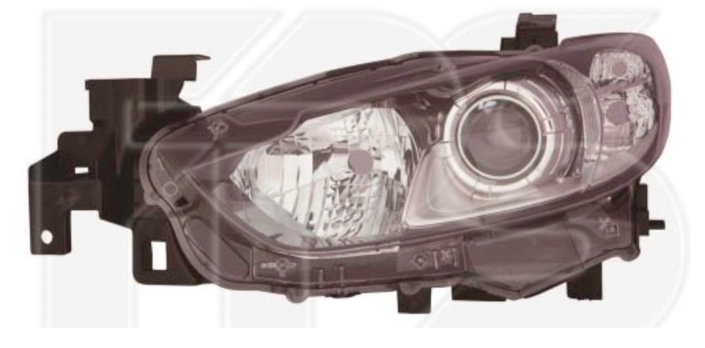 Бампер передний Mazda 6 2013-2020 EURO USA