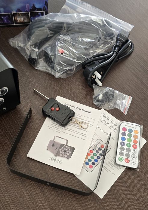 Wytwornica dymu z oświetleniem LED