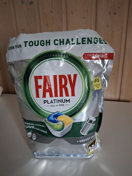 Kapsułki do zmywarki fairy platinum 66 sztt
