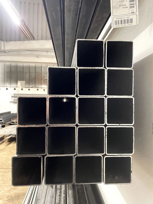 Profil zamknięty 80x80x3 2 Gat