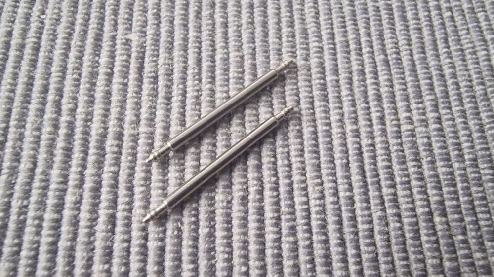 Zestaw 2 sztuk PIN/ TELESKOP 20mm do zegarków i smartwarchy
